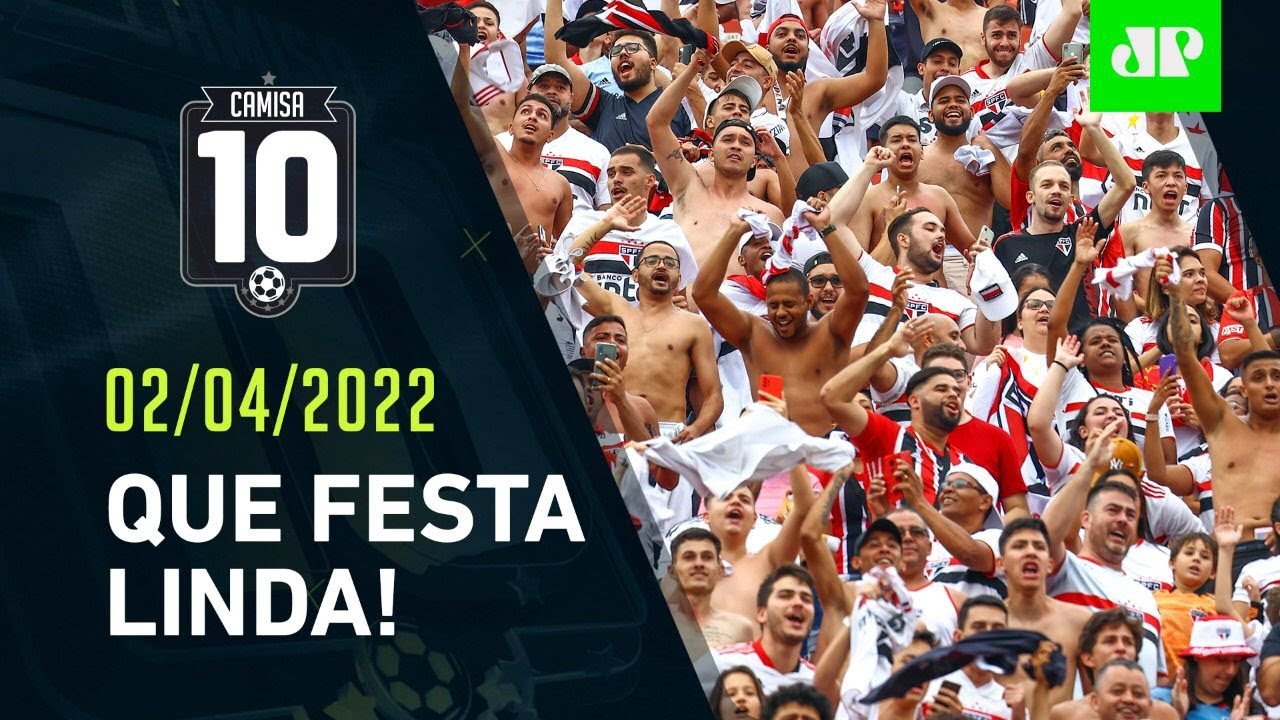 Torcida do São Paulo FAZ LINDA FESTA em TREINO ABERTO antes da FINAL com o Palmeiras! | CAMISA 10