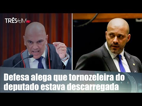 Moraes intima Daniel Silveira sobre descumprimento das medidas cautelares