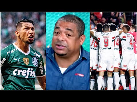 "Se DÁ pro Palmeiras VIRAR e SER CAMPEÃO contra o São Paulo? Cara..." Vampeta MANDA A REAL!