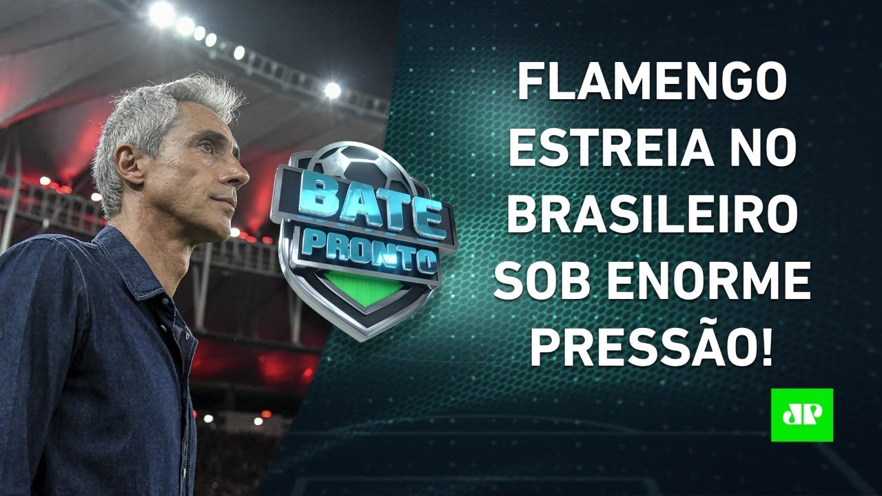 Flamengo enfrenta PROTESTOS da torcida; DEMISSÃO de Paulo Sousa é DESCARTADA por ora! | BATE-PRONTO