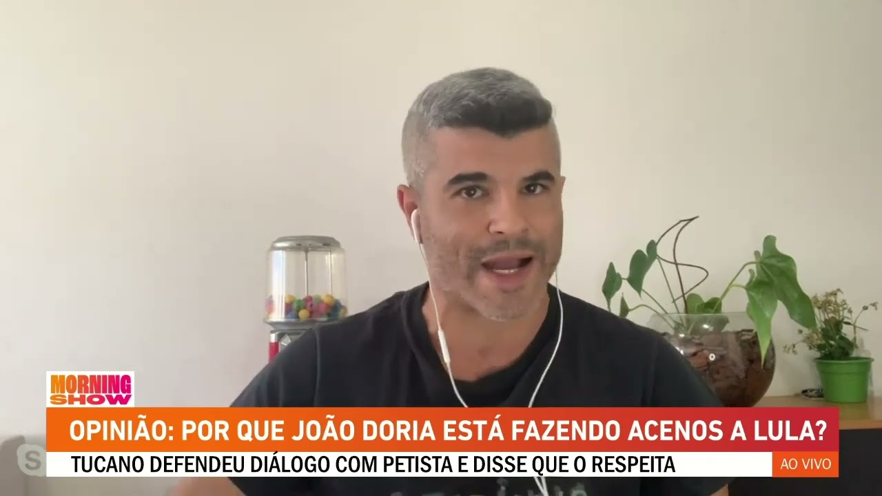 "Sabe por que o Doria está apoiando o Lula" DEBATE sobre acenos de tucano esquenta