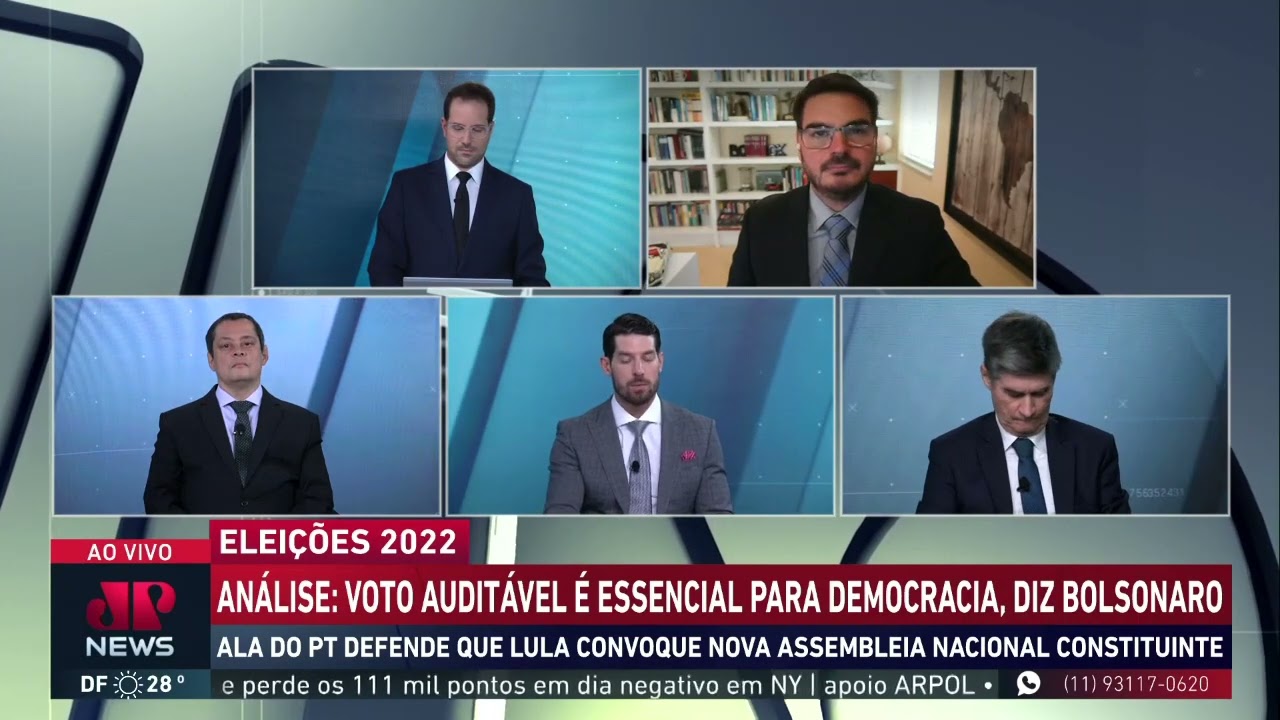 Marco Antônio Costa: Bolsonaro é o único que faz valer vozes dos que desconfiam do sistema eleitoral