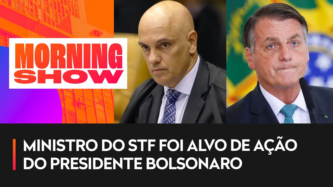 "A tensão entre Bolsonaro e o Moraes vai..."