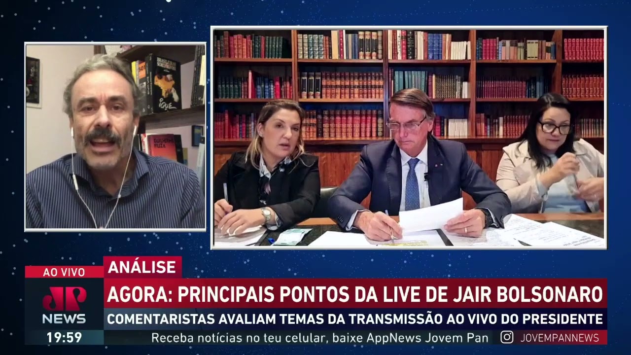 Análise da live de Jair Bolsonaro de 19/05/22