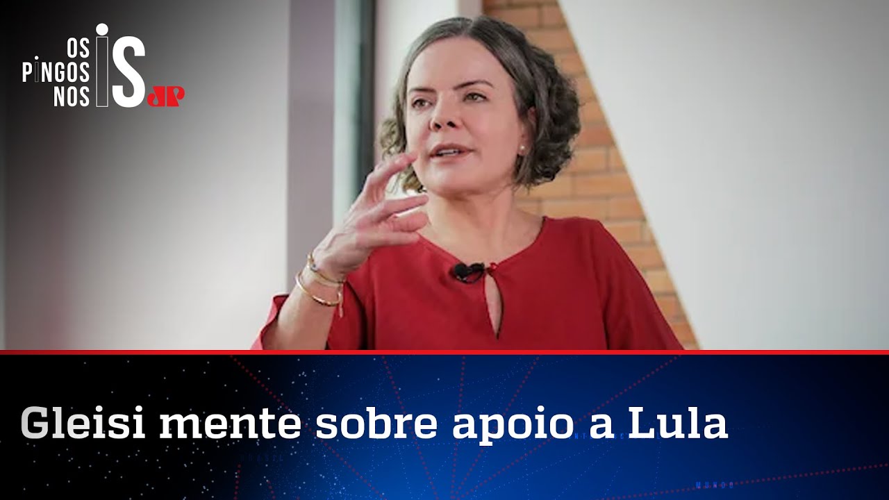 Gleisi Hoffmann solta fake news sobre apoio de economistas a Lula; imprensa se cala