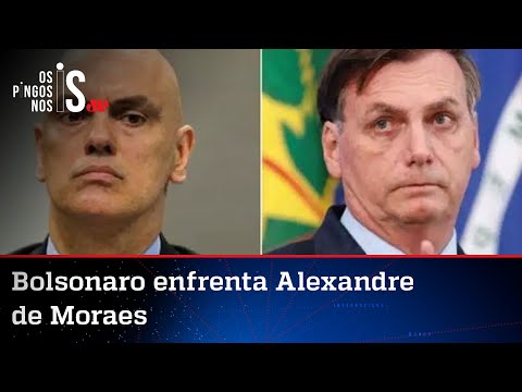 Bolsonaro volta a subir o tom com Moraes: "Quem ele pensa que é?"