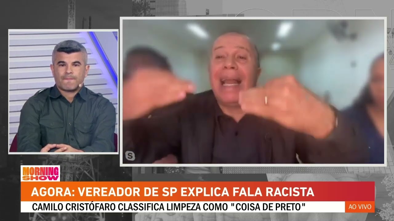 "Coisa de preto" Vereador de SP diz que não é RACISTA