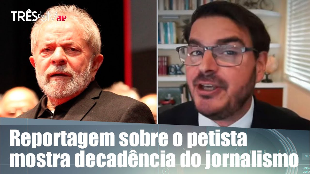 Rodrigo Constantino: É mais fácil Lula sair na Revista Time do que na rua