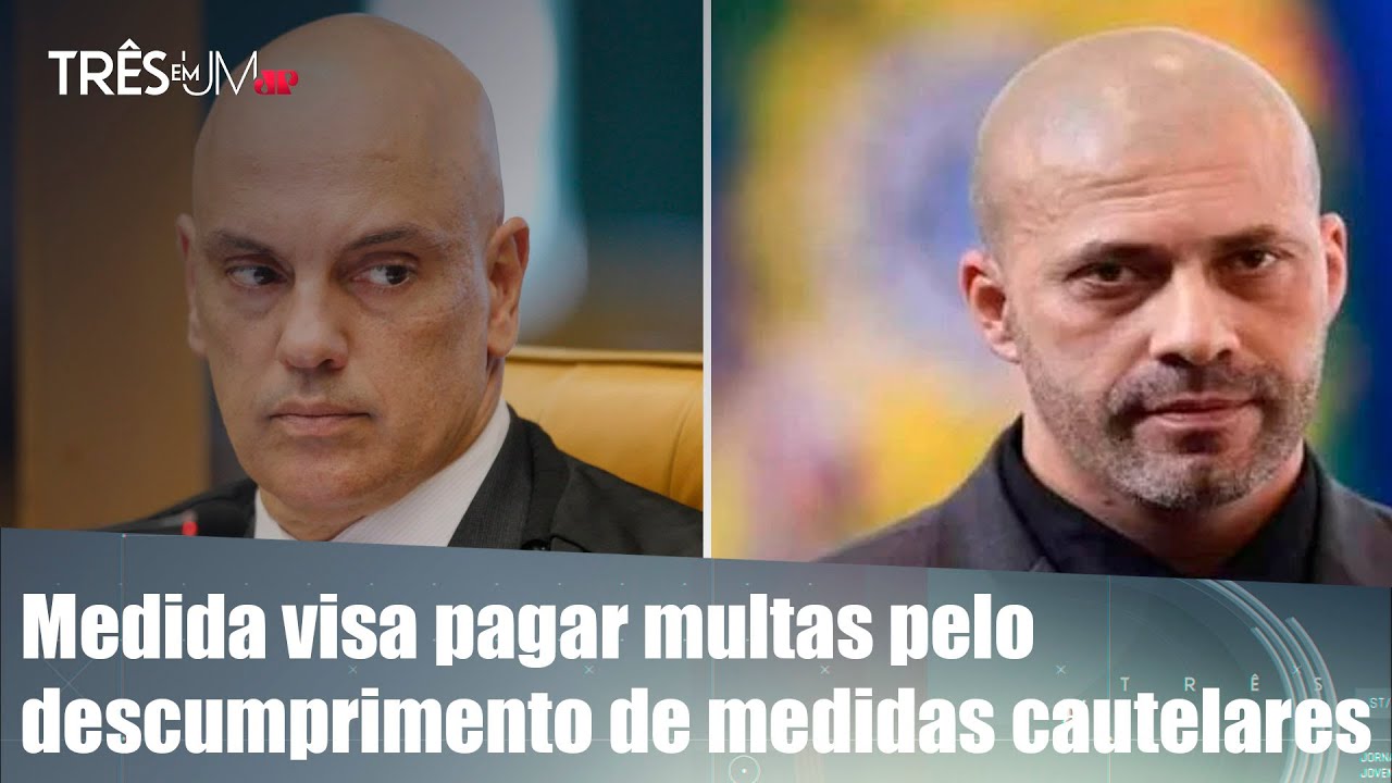 Moraes determina bloqueio de todos os bens de Daniel Silveira