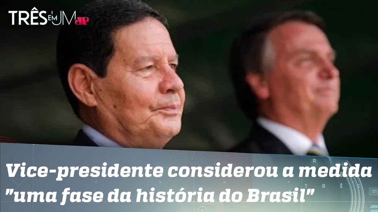 Mourão reforça fala de Bolsonaro em críticas à volta do AI-5