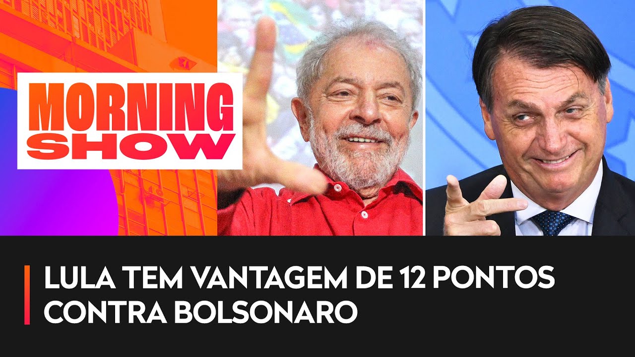 Pesquisa Ipespe: Lula 44%, Bolsonaro 32%