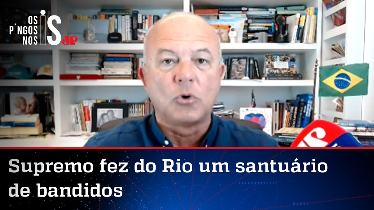 Roberto Motta: Ordem do STF transformou Rio em refúgio para traficantes