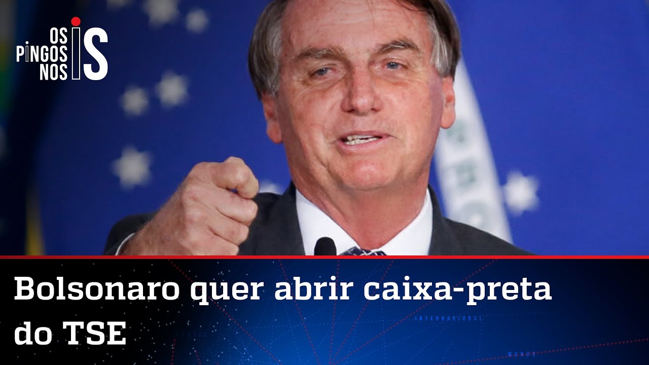 Bolsonaro anuncia auditoria na eleição e alerta que TSE pode se complicar