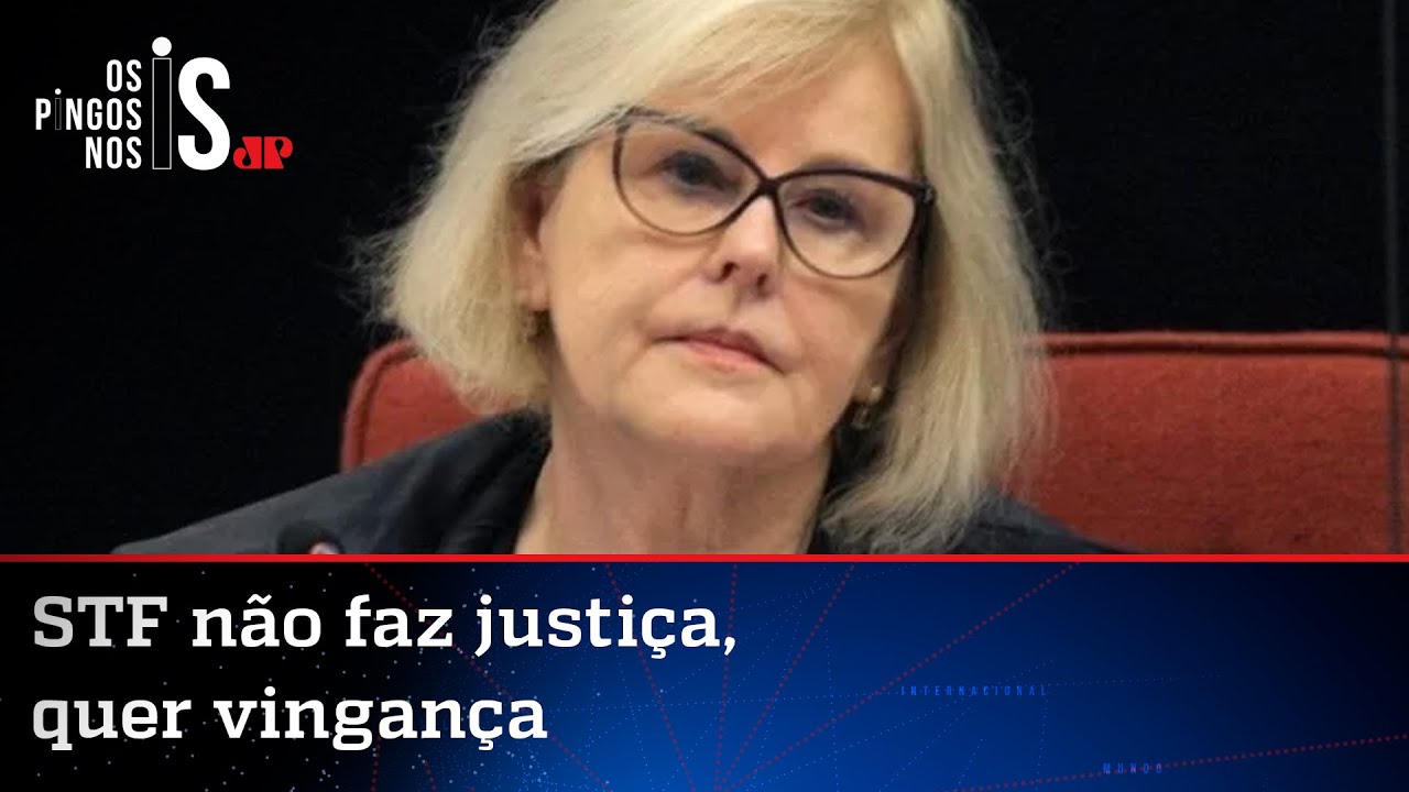 Vingativa, Rosa Weber envia à PGR pedido para investigar Bolsonaro