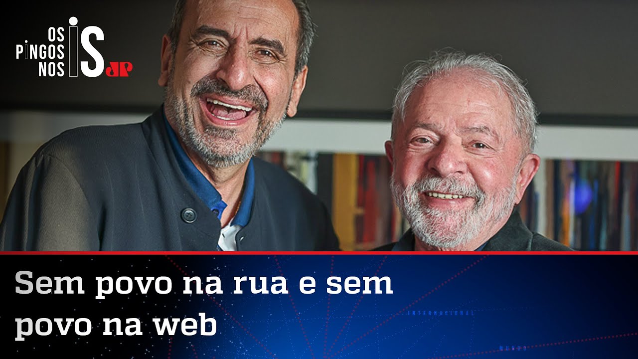 Live de Lula e Kalil fracassa em público e não chega nem a 6 mil espectadores