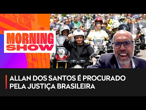 Bolsonaro prevaricou em motociata com Allan dos Santos?