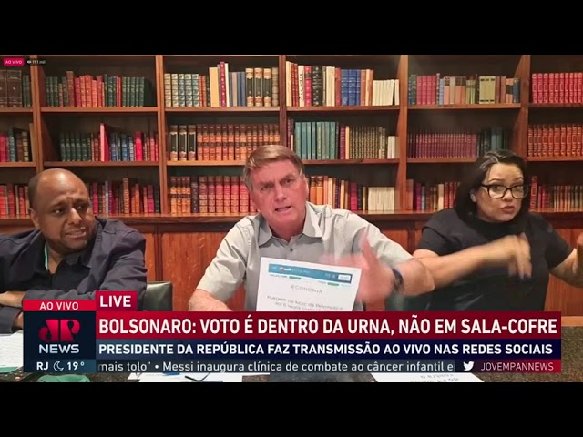 Íntegra da live de Jair Bolsonaro de 16/06/22: Petrobras vira as costas para o Brasil