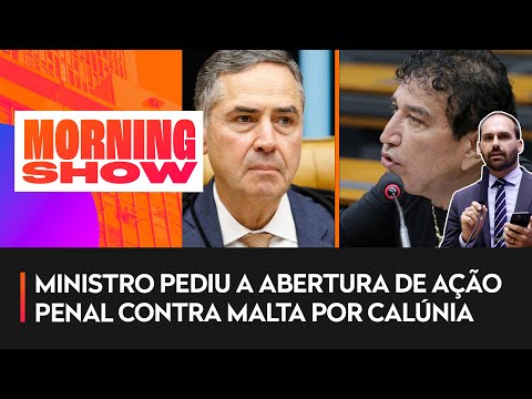 Eduardo Bolsonaro defende Magno Malta contra Barroso