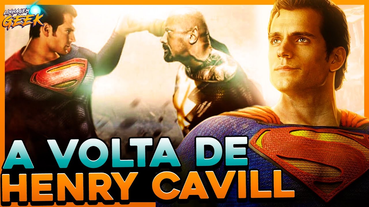 GÊNIO! HENRY CAVILL VOLTA A SER O SUPERMAN?