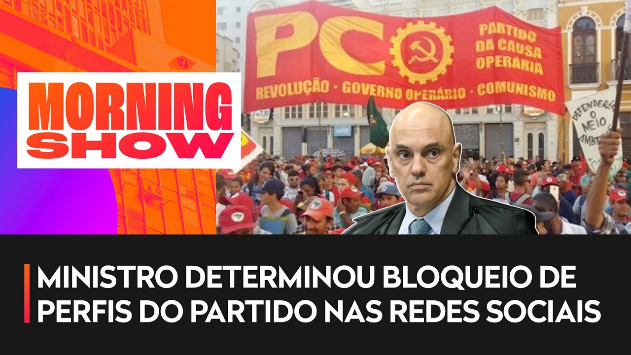 PCO protesta contra Moraes por punição