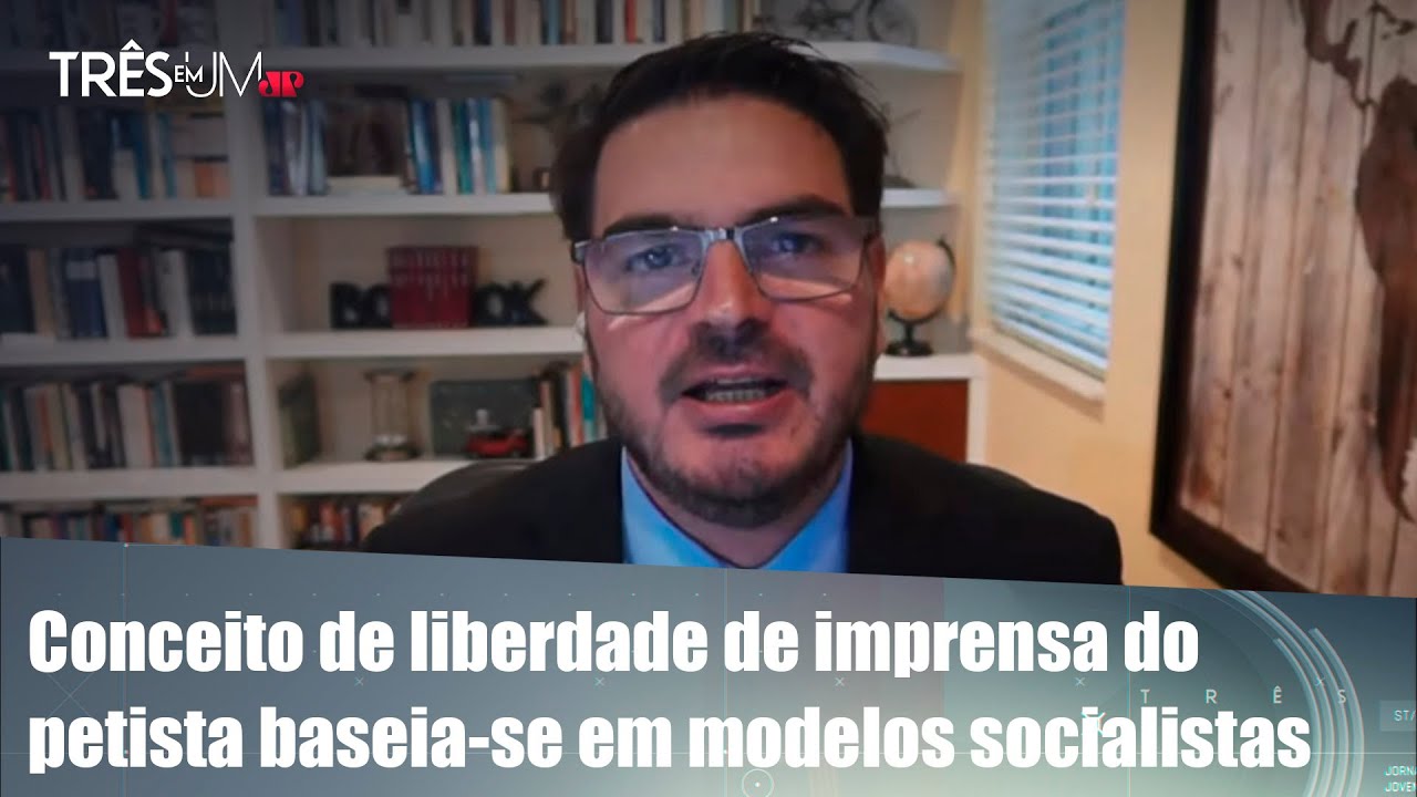 Rodrigo Constantino: Lula insiste na regulamentação da mídia por conta da agenda autoritária do PT