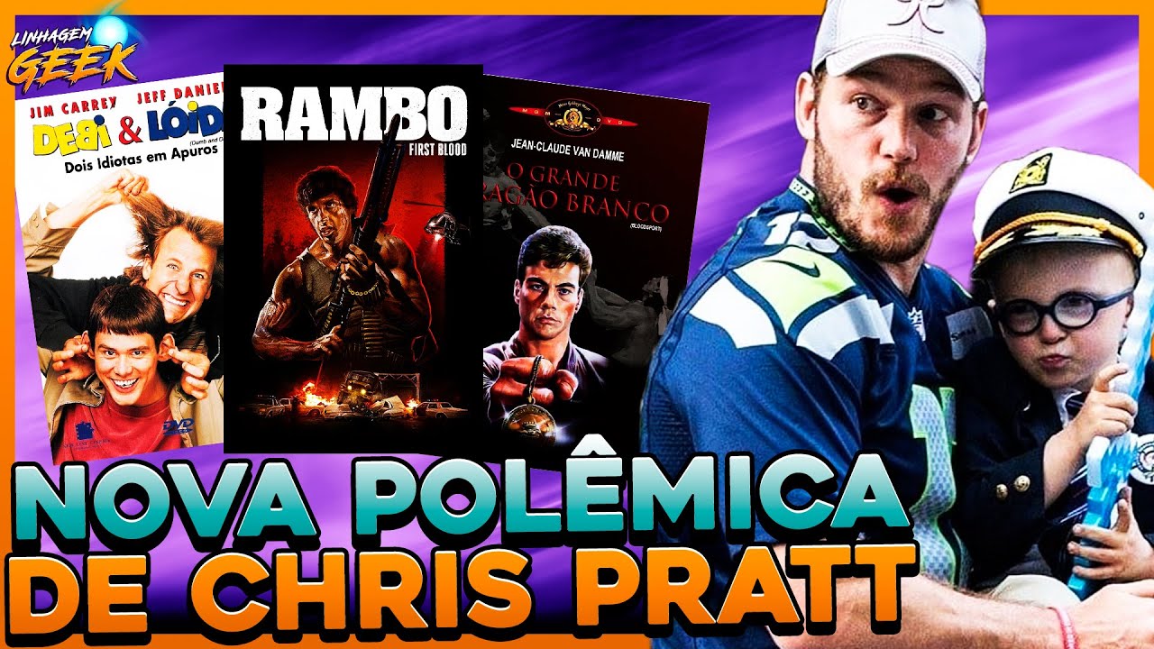 A LISTA POLÊMICA DE CHRIS PRATT! FILMES PARA VER COM SEU FILHO.