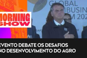 Bolsonaro participa de fórum sobre o agronegócio