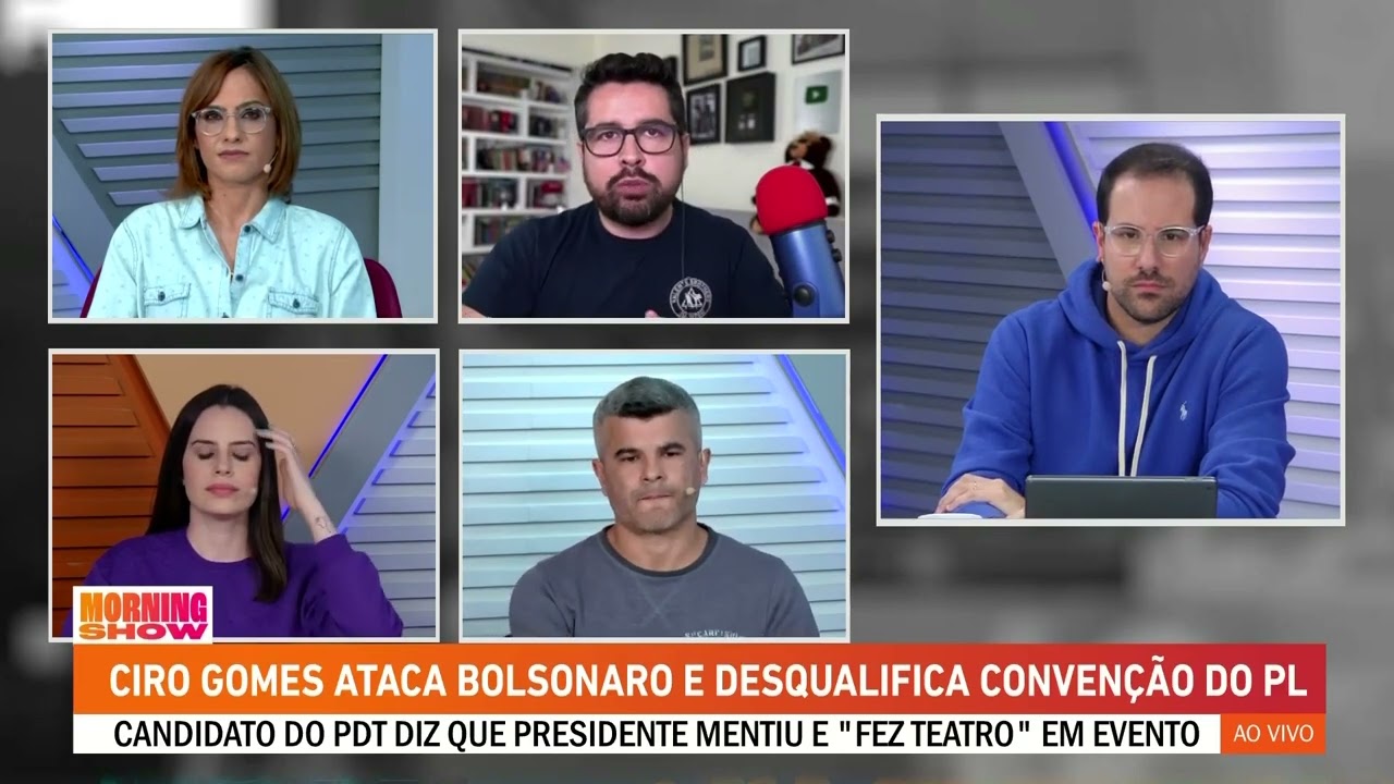 Ciro Gomes reage a falas de Bolsonaro em live