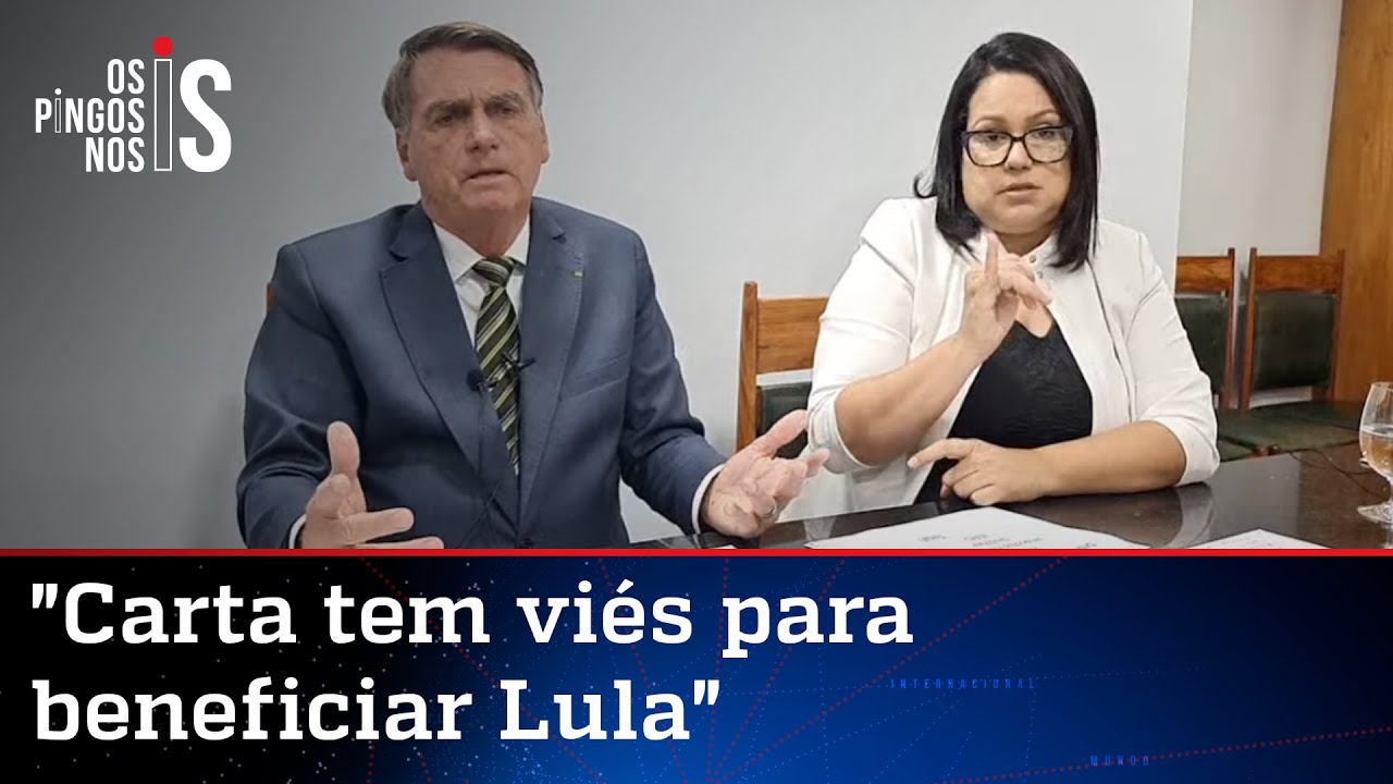 Em live, Bolsonaro critica "cartinha pela democracia" e alerta para partidarização da Fiesp