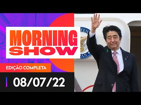 MORTE DO EX-PRIMEIRO-MINISTRO SHINZO ABE ABALA O JAPÃO - MORNING SHOW - 08/07/22