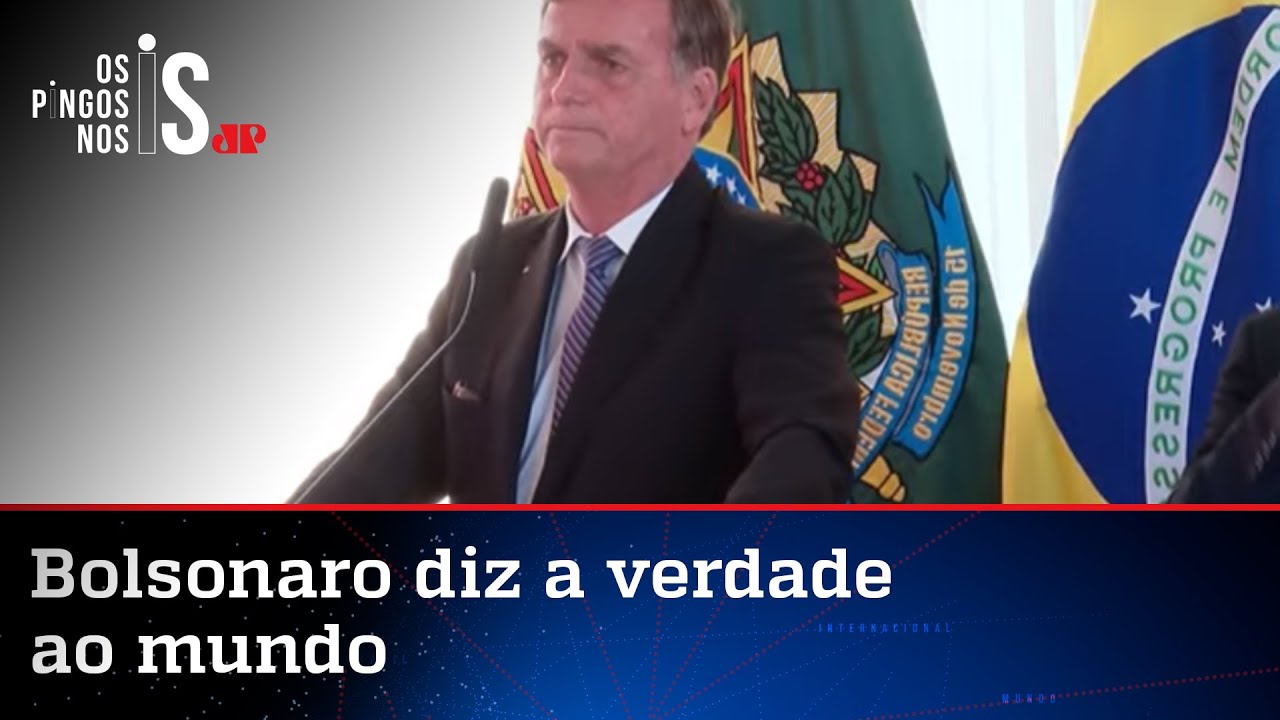 Bolsonaro reúne embaixadores, rebate ministros do TSE e cobra transparência eleitoral