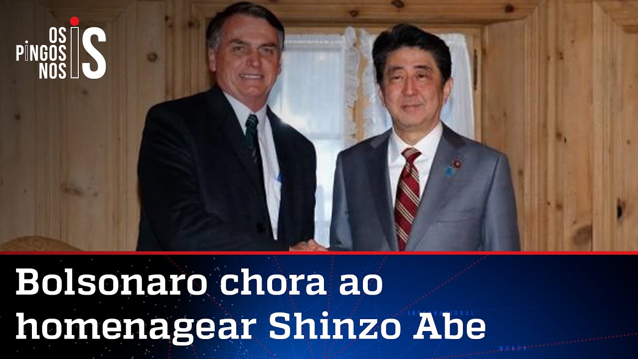 Bolsonaro rebate Fachin, anuncia conversa com embaixadores e chora morte de Shinzo Abe