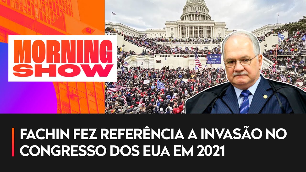 Edson Fachin diz que teme “novo Capitólio” no Brasil