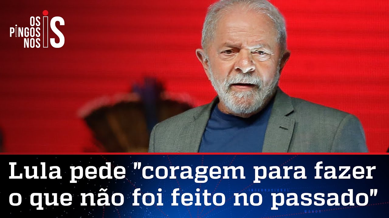 Lula reclama que ninguém lhe serviu água, e promete mudar isso quando for eleito; veja vídeo