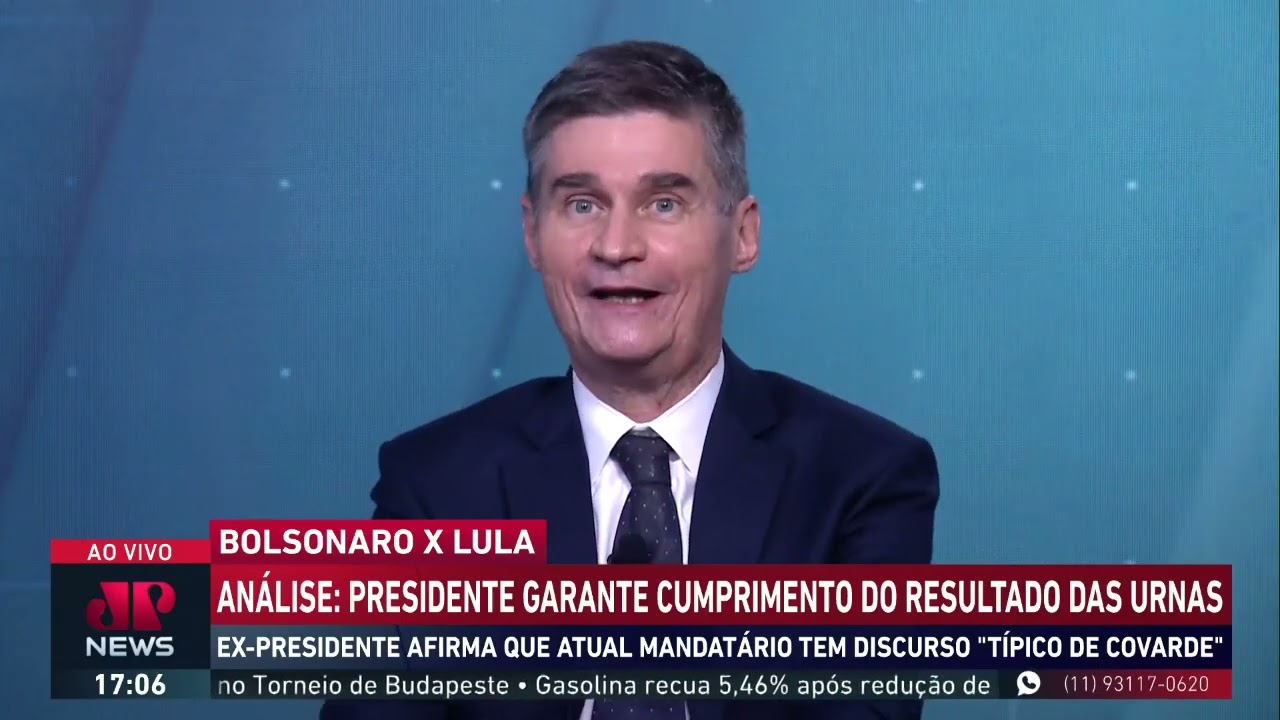 Fábio Piperno: Que Bolsonaro não tem coragem pra enfrentar opositores e perguntas hostis já sabemos