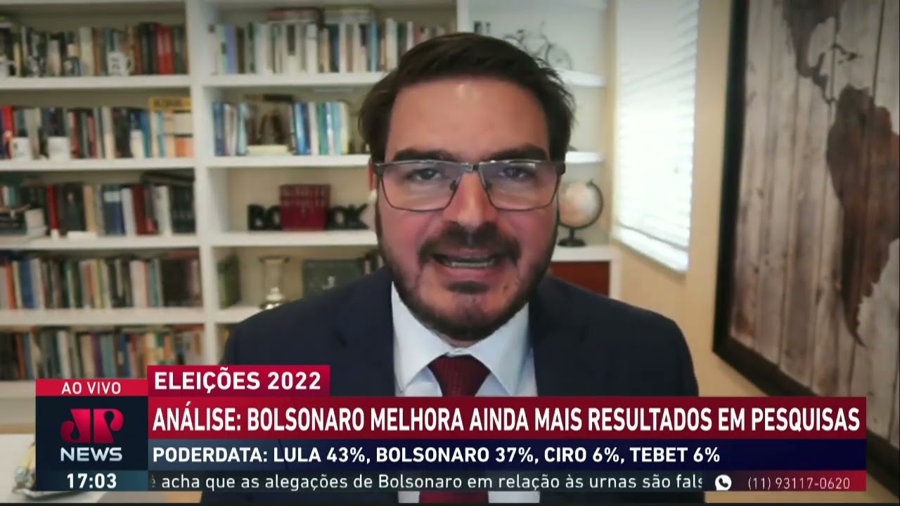 Rodrigo Constantino: Bolsonaro é o único candidato que segue coerente sobre as urnas eletrônicas