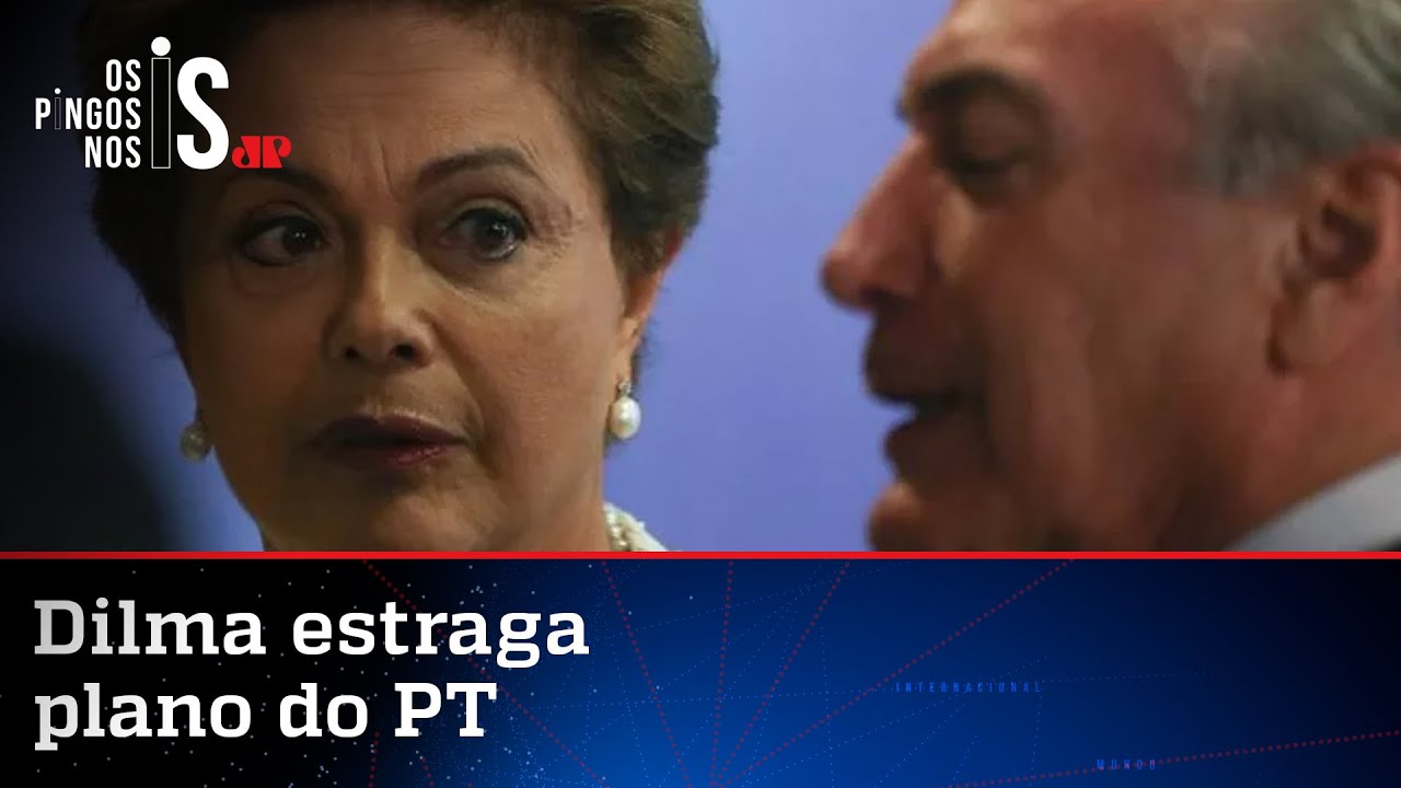 Ofendido por Dilma, Temer desiste de apoiar o PT no primeiro turno