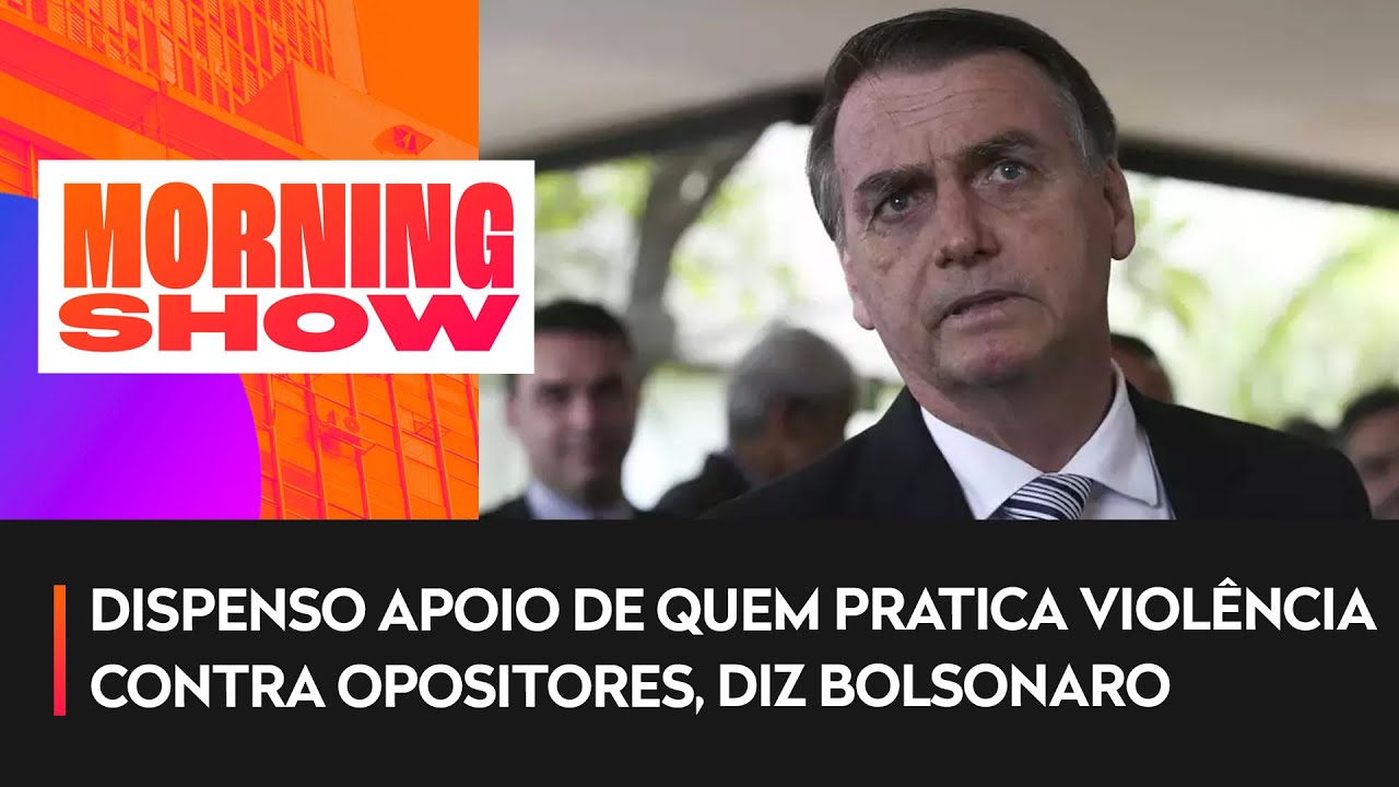 Bolsonaro cobra investigação sobre morte de petista em Foz do Iguaçu (PR)