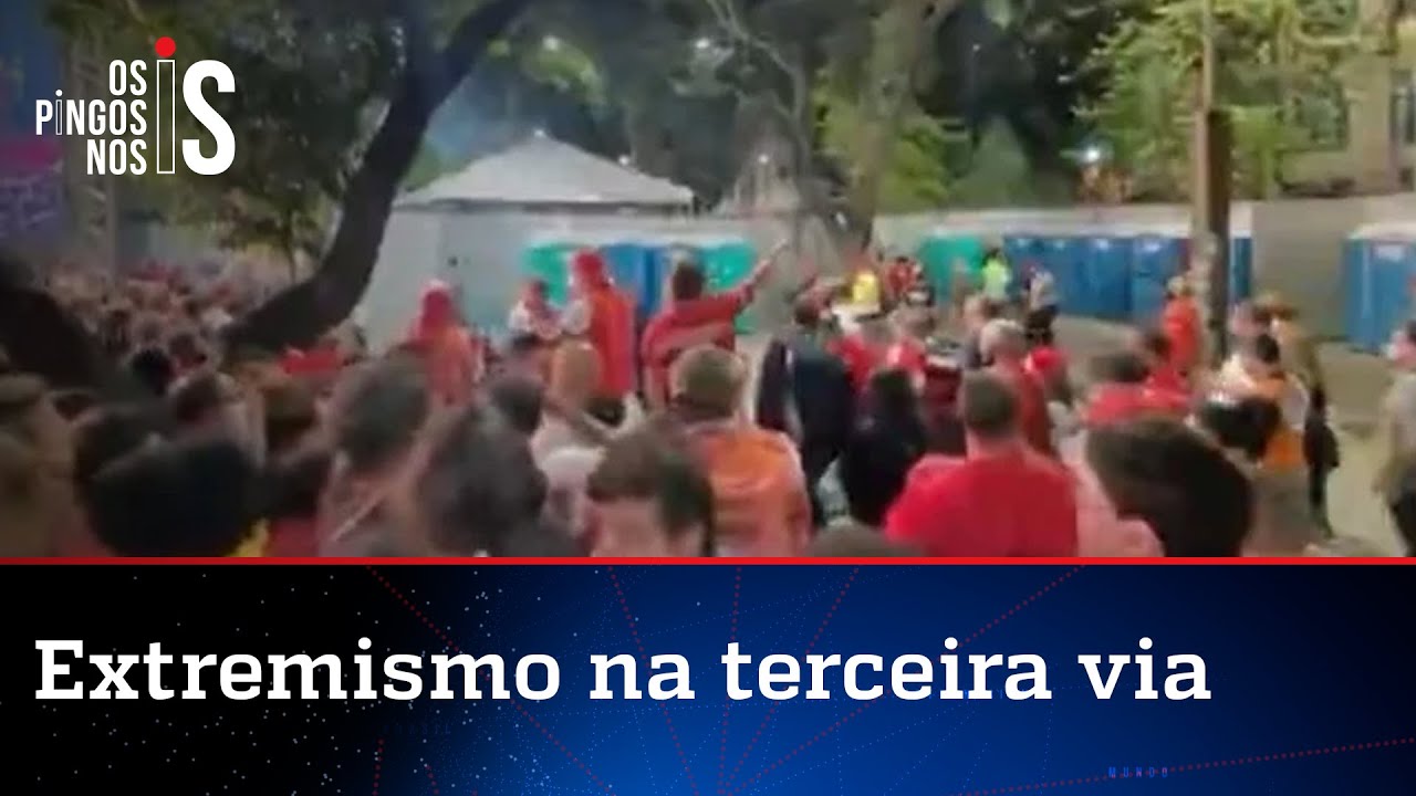 'Radical de centro' atirou fezes em evento de Lula no Rio