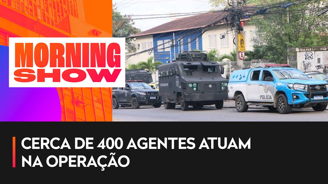 Rio amanhece com cenário de guerra no Complexo do Alemão