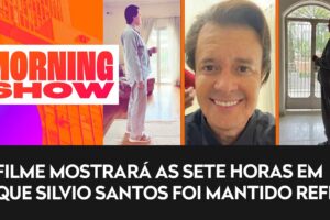 Rodrigo Faro se transforma em Silvio Santos em filme