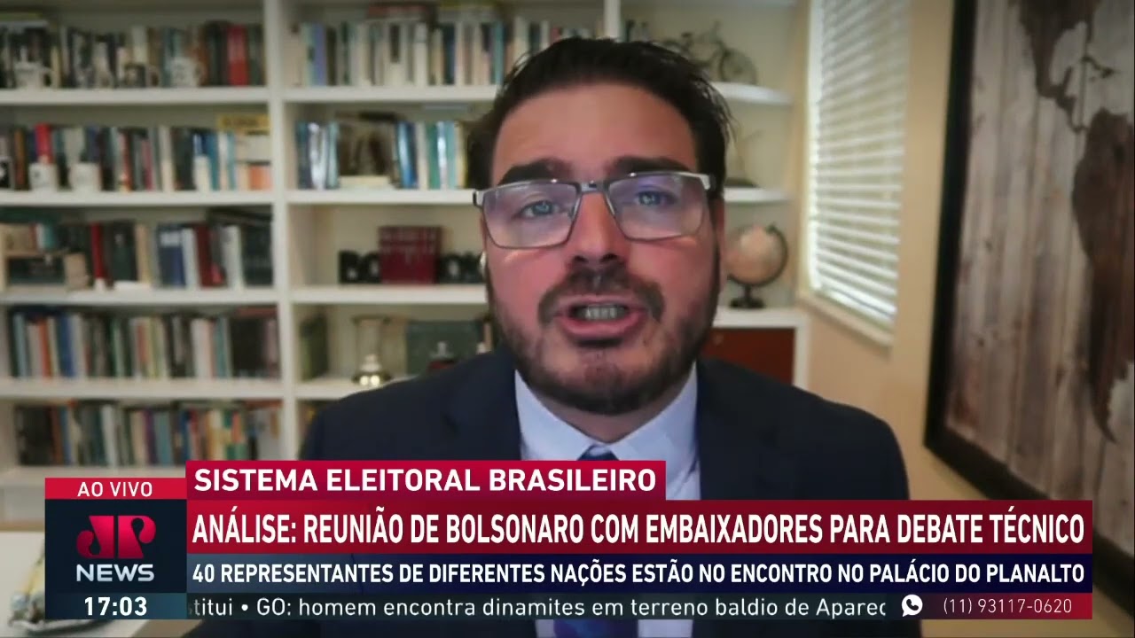 Rodrigo Constantino: Jornalistas militantes condenam transparência eleitoral clamada por Bolsonaro