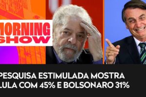 Vantagem de Lula para Bolsonaro diminui, segundo pesquisa Genial/Quaest