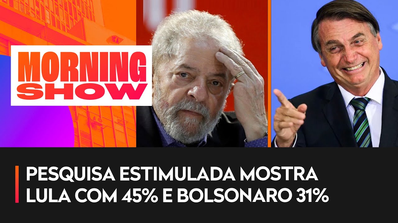 Vantagem de Lula para Bolsonaro diminui, segundo pesquisa Genial/Quaest