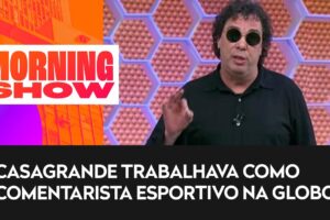 Walter Casagrande deixa a Rede Globo após 25 anos