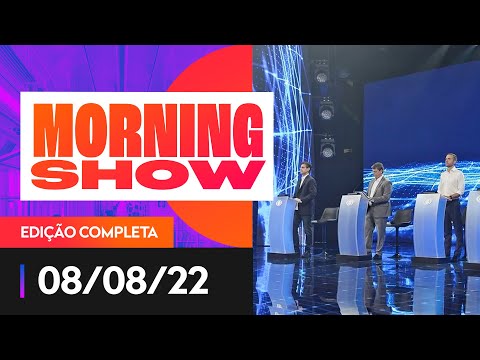 1° DEBATE PARA O GOVERNO DE SP - MORNING SHOW - 08/08/22