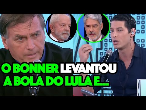 BOLSONARO DETONA POSTURA DE BONNER COM LULA NO JN | Pânico 2022