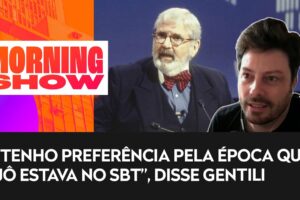 Danilo Gentili lamenta e fala sobre Jô Soares