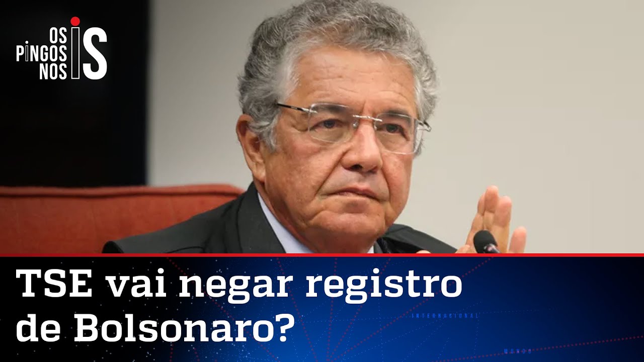 Marco Aurélio Mello diz que negar registro a Bolsonaro seria incendiar o Brasil