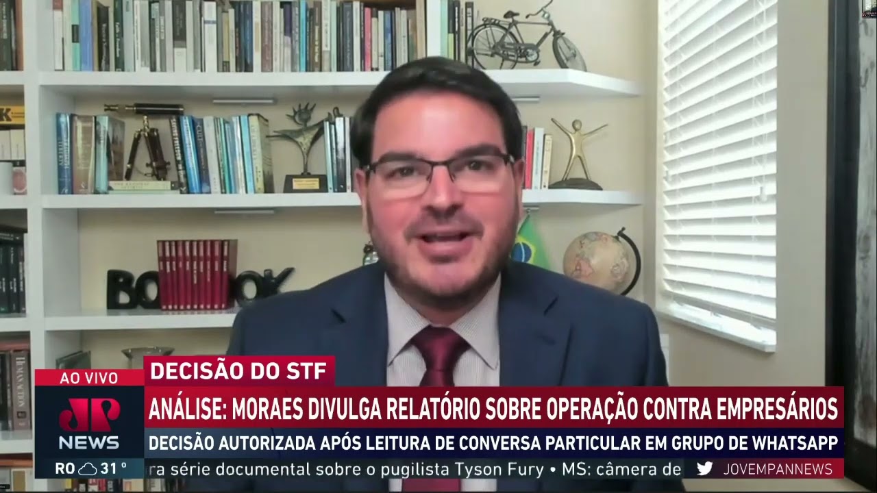Rodrigo Constantino: Decisão contra empresários mostra que Brasil vive num estado policialesco